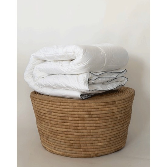 Βαμβακερό Περκάλι Ξενοδοχειακό Λευκό Πάπλωμα Croft Υπέρδιπλη (220x240cm) Άσπρο