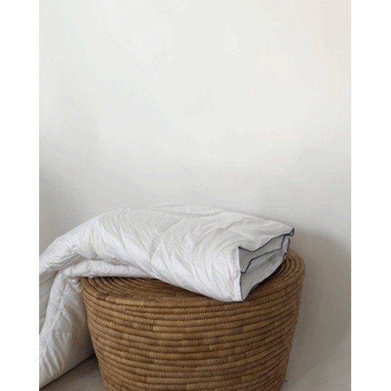 Βαμβακερό Περκάλι Ξενοδοχειακό Λευκό Πάπλωμα Croft Super Υπέρδιπλη (240x260cm) Άσπρο