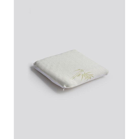 Μαξιλάρι Memory Foam με Bamboo Ύφασμα Εξωτερικά Anosis 40x40cm 40x40cm