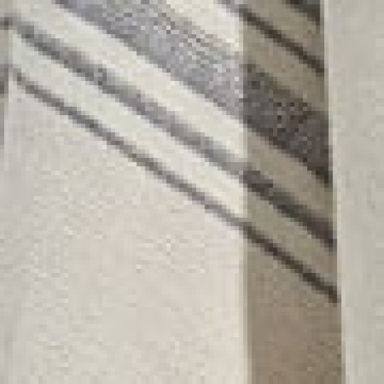 Βαμβακερή Ριγέ Πετσέτα Παρεό με Κρόσσι Anka 90x170cm Παρεό | 90x170cm Ανθρακί