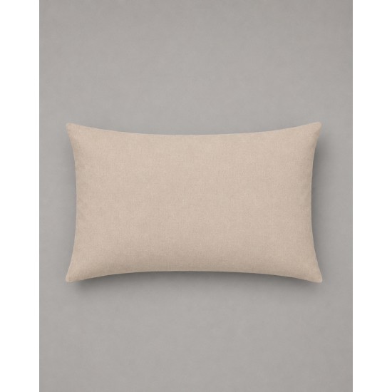Βαμβακερή Μαξιλαροθήκη Daker II 50x70cm 50x70cm Γκρι - Μπεζ