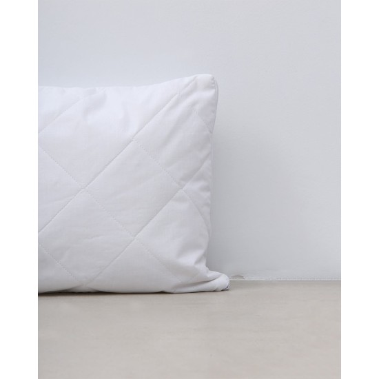 Βρεφικό Προστατευτικό Μαξιλαροθήκης Nefeli 35x45cm Άσπρο