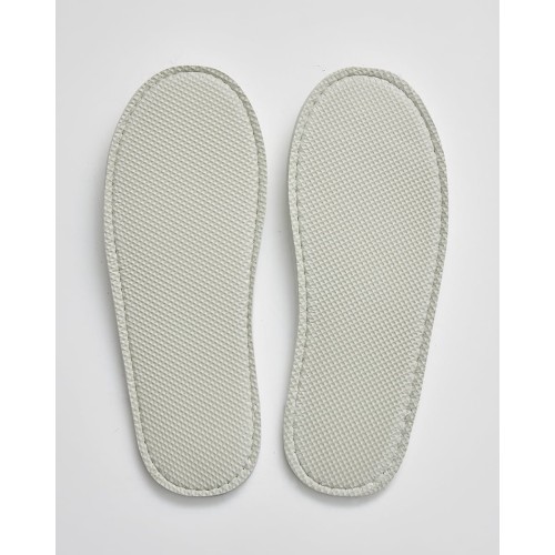 Πετσετέ Λευκές Κλειστές Λεπτές Παντόφλες Slipper One Size Άσπρο