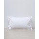 Oxford μαξιλαροθήκη Bungalow 50x70 5cm Άσπρο Oxford μαξιλαροθήκη Bungalow 50x70 5cm Άσπρο