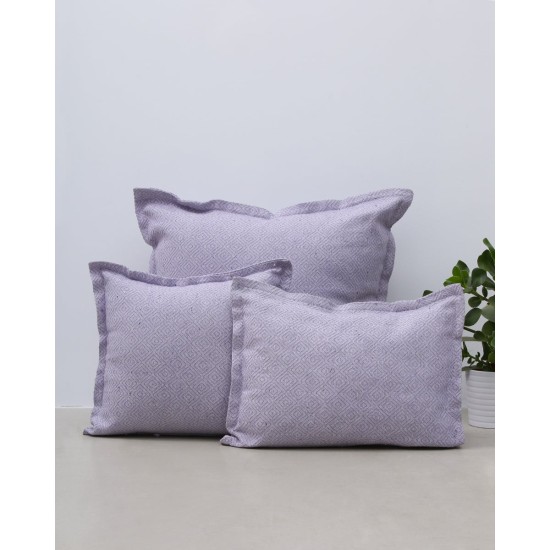 Μαξιλαροθήκη Παραλληλόγραμμη Ravello 35x45 2cm 35x45 2cm Λιλά Μαξιλαροθήκη Παραλληλόγραμμη Ravello 35x45 2cm 35x45 2cm Λιλά