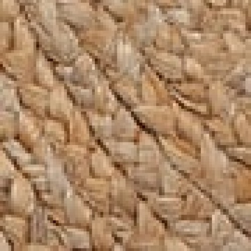 Πλεκτό χαλάκι Trecase Διάμετρος 90cm Μπεζ