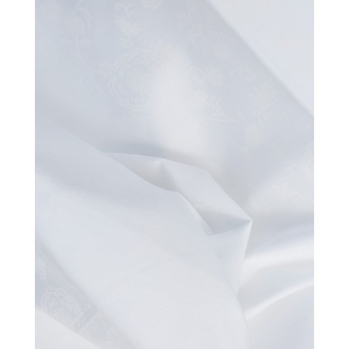 Ζακάρ πετσέτα φαγητού Renata 52x52cm Άσπρο