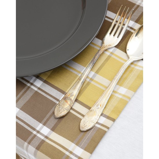 Καρώ Τραβέρσα Κέντημα Καλάθι 40x180cm Soho Τραβέρσα (40x180cm) Μπεζ