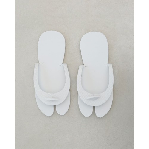 Παντόφλες Σαγιονάρες Μιας Χρήσης Πεντικιούρ Spa One Size Άσπρο