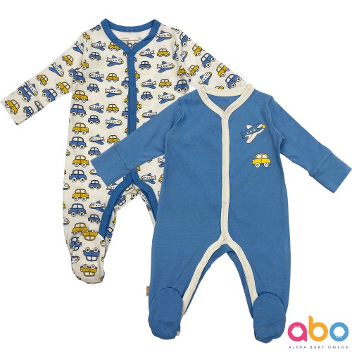 Σετ 2 μακρυμάνικα φορμάκια Traveller ABO