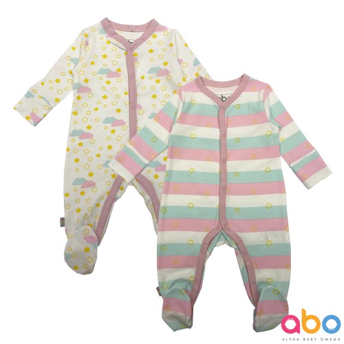 Σετ 2 μακρυμάνικα φορμάκια Iris ABO