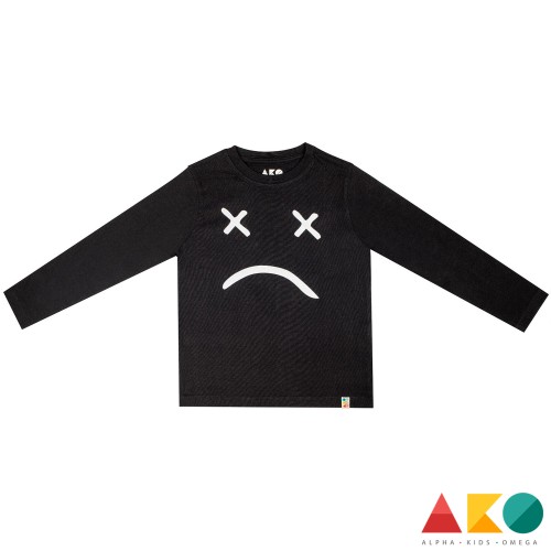Μπλούζα μακρυμάνικη Sad face AKO
