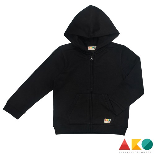 Ζακέτα Φούτερ Μαύρο AKO