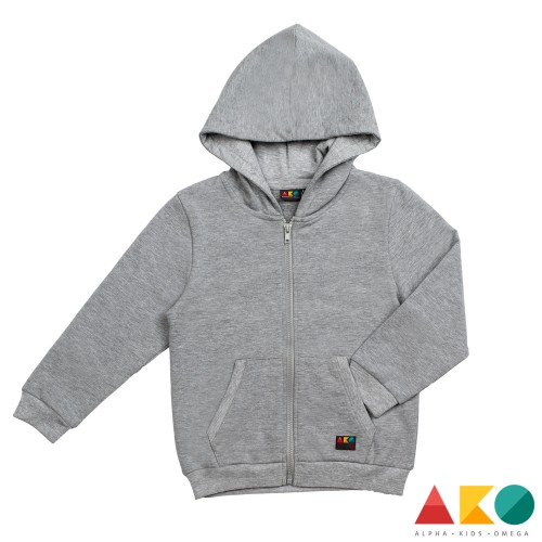 Ζακέτα Φούτερ Γκρί AKO