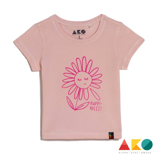 Μπλούζα κοντομάνικη Happiness AKO