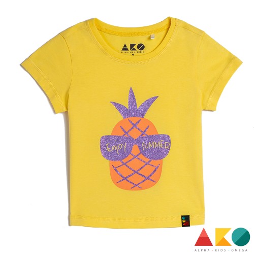 Μπλούζα κοντομάνικη Pineapple AKO