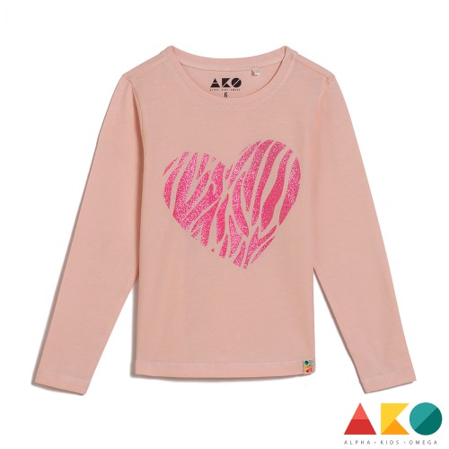 Μπλούζα μακρυμάνικη Heart AKO