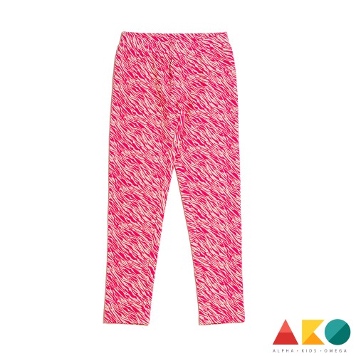 Κολάν jegging Pink zebra AKO