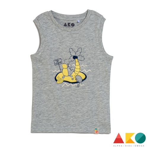 Μπλούζα αμάνικη  My island AKO