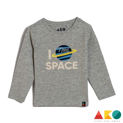 Μπλούζα μακρυμάνικη I need space AKO