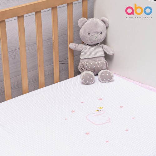 Πικέ κουβέρτα 100*150 Swan ΑΒΟ