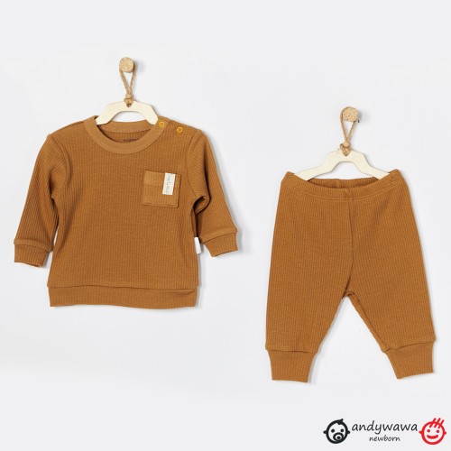 Μπλουζάκι με παντελονάκι Basic Natura