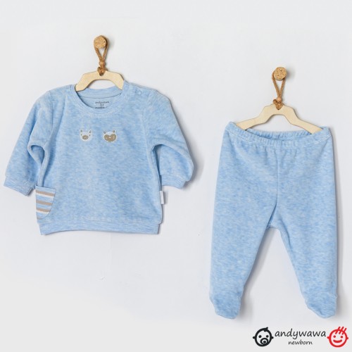 Μπλουζάκι με παντελονάκι Tiny Bear&Friends