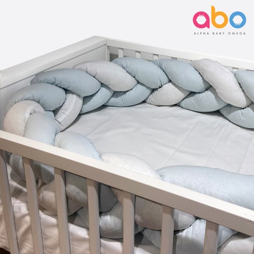 Πάντα Πλεξούδα Λευκό Γαλάζιο 2.10m ABO