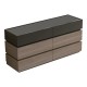 Συρταριέρα Sonlen mdf σε ανθρακί-sonoma απόχρωση 120x40x72εκ Συρταριέρα Sonlen mdf σε ανθρακί-sonoma απόχρωση 120x40x72εκ