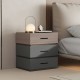Κομοδίνο Sonlen mdf σε sonoma-ανθρακί απόχρωση 60x40x66εκ Κομοδίνο Sonlen mdf σε sonoma-ανθρακί απόχρωση 60x40x66εκ