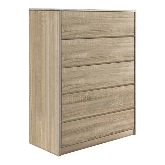Συρταριέρα Kuanger mdf σε φυσική απόχρωση 80x40x109εκ Συρταριέρα Kuanger mdf σε φυσική απόχρωση 80x40x109εκ