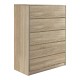 Συρταριέρα Kuanger mdf σε φυσική απόχρωση 80x40x109εκ Συρταριέρα Kuanger mdf σε φυσική απόχρωση 80x40x109εκ