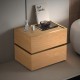 Κομοδίνο Sonlen mdf σε oak απόχρωση 60x40x44.5εκ Κομοδίνο Sonlen mdf σε oak απόχρωση 60x40x44.5εκ