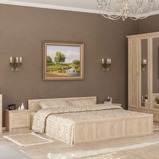 Κομοδίνο Rebecca sonoma 42x39x42εκ Κομοδίνο Rebecca sonoma 42x39x42εκ