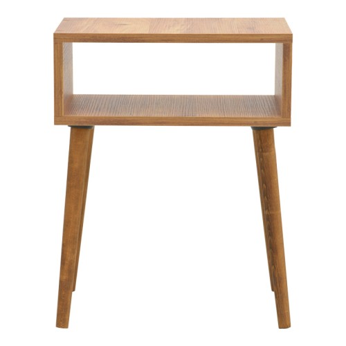 Κομοδίνο Hank σε φυσική απόχρωση 45x30x60εκ