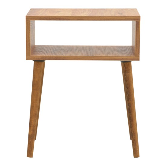 Κομοδίνο Hank σε φυσική απόχρωση 45x30x60εκ Κομοδίνο Hank σε φυσική απόχρωση 45x30x60εκ