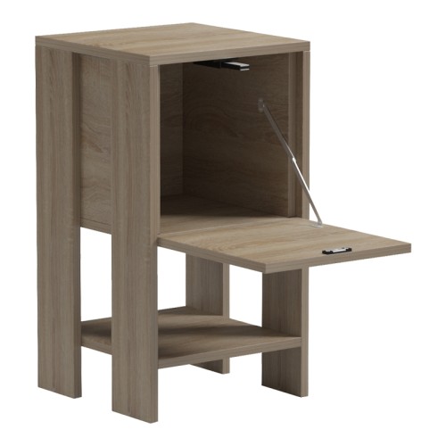 Κομοδίνο Reppo sonoma 30x30x55εκ