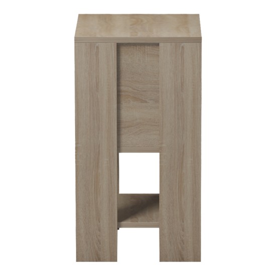 Κομοδίνο Reppo sonoma 30x30x55εκ