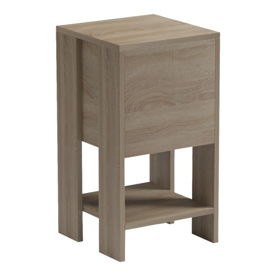 Κομοδίνο Reppo sonoma 30x30x55εκ