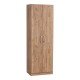 Ντουλάπα Jonar δίφυλλη oak μελαμίνης 60x42x180εκ