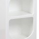 Κομοδίνο Emersi MDF σε λευκή απόχρωση 40x32x70εκ Κομοδίνο Emersi MDF σε λευκή απόχρωση 40x32x70εκ
