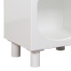 Κομοδίνο Emersi MDF σε λευκή απόχρωση 40x32x70εκ Κομοδίνο Emersi MDF σε λευκή απόχρωση 40x32x70εκ