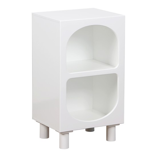 Κομοδίνο Emersi MDF σε λευκή απόχρωση 40x32x70εκ Κομοδίνο Emersi MDF σε λευκή απόχρωση 40x32x70εκ