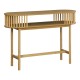 Κονσόλα Nodial MDF/Bamboo σε φυσική απόχρωση 120x39x85εκ Κονσόλα Nodial MDF/Bamboo σε φυσική απόχρωση 120x39x85εκ
