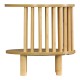 Κομοδίνο Nodial MDF/Bamboo σε φυσική απόχρωση Φ40x40εκ Κομοδίνο Nodial MDF/Bamboo σε φυσική απόχρωση Φ40x40εκ