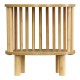 Κομοδίνο Nodial MDF/Bamboo σε φυσική απόχρωση Φ40x40εκ Κομοδίνο Nodial MDF/Bamboo σε φυσική απόχρωση Φ40x40εκ
