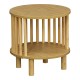 Κομοδίνο Nodial MDF/Bamboo σε φυσική απόχρωση Φ40x40εκ Κομοδίνο Nodial MDF/Bamboo σε φυσική απόχρωση Φ40x40εκ