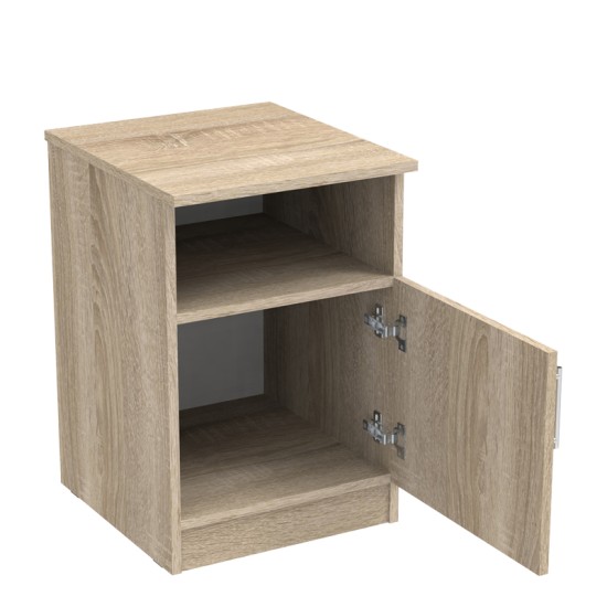 Κομοδίνο Galdi σε sonoma απόχρωση 40x45x60εκ Κομοδίνο Galdi σε sonoma απόχρωση 40x45x60εκ