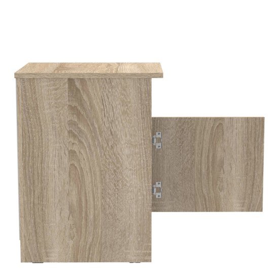 Κομοδίνο Galdi σε sonoma απόχρωση 40x45x60εκ Κομοδίνο Galdi σε sonoma απόχρωση 40x45x60εκ