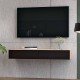 Κονσόλα με 2 συρτάρια Doha mdf σε μαύρη με oak απόχρωση 120x41x20cm Κονσόλα με 2 συρτάρια Doha mdf σε μαύρη με oak απόχρωση 120x41x20cm